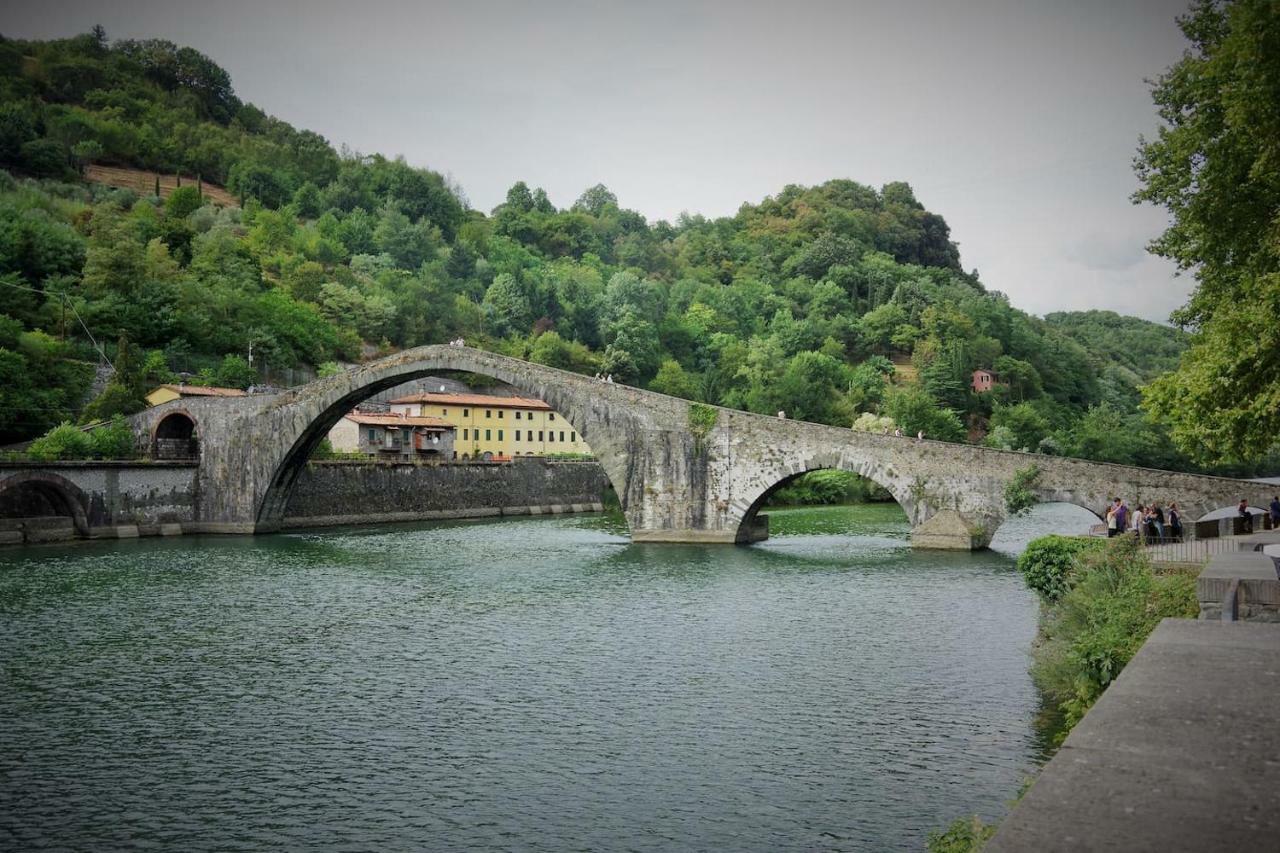 バーニ・ディ・ルッカLa Piccola Oasi Toscanaアパートメント エクステリア 写真